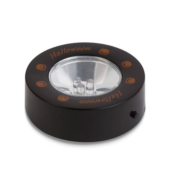 Iluminare LED de Halloween - 3 LED - 3 x AAA - negru, dovleac [2]