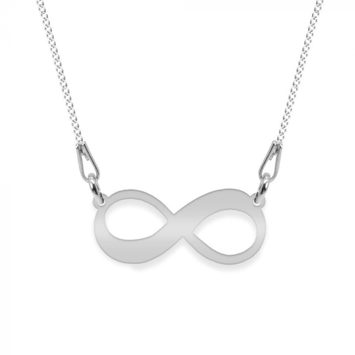 Infinity - Colier lant plat din argint 925 personalizat cu nume - Infinit [2]