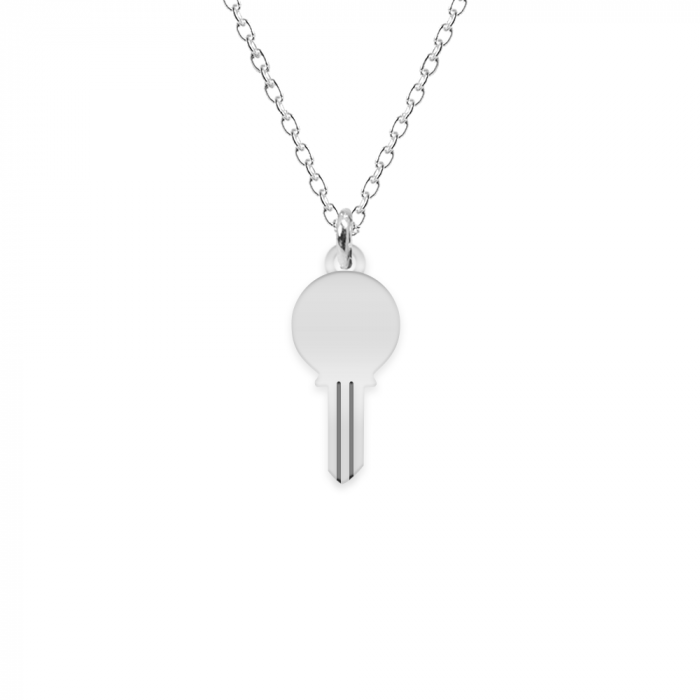 Key - Colier personalizat cheita cu litera din argint 925 [2]