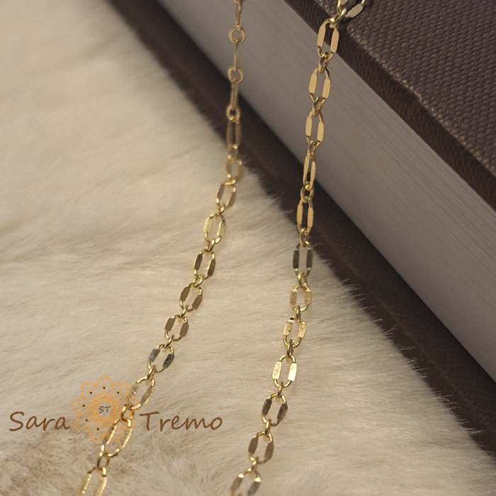 Lanț „Orion” – eleganță discretă în aur brazilian 18K [4]