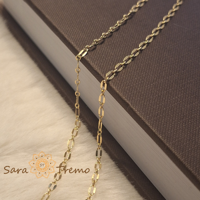 Lanț „Orion” – eleganță discretă în aur brazilian 18K [3]