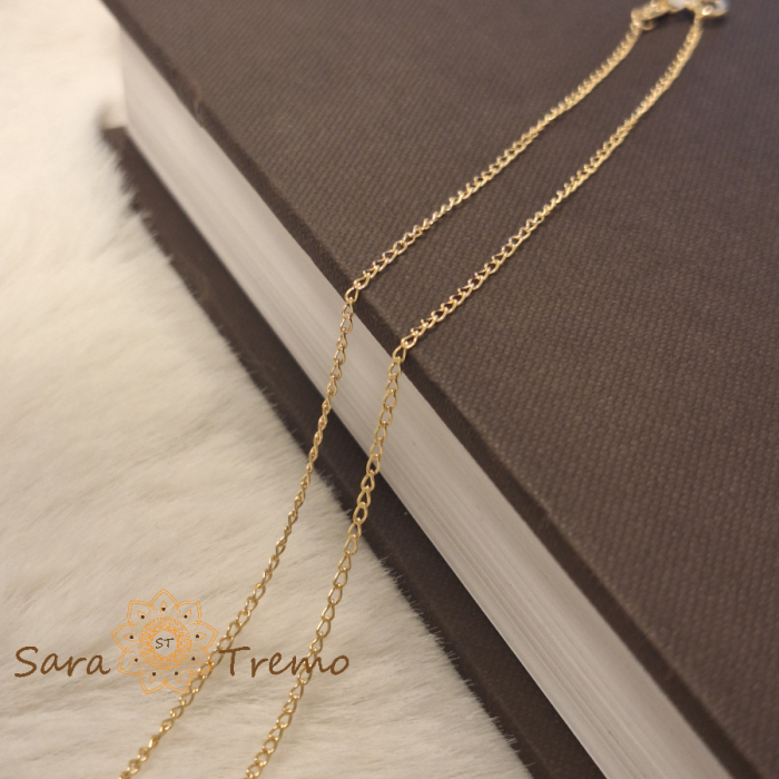 Lanț „Luminor” – finețe și strălucire pură în aur 18K [3]