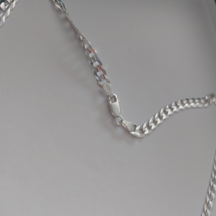 Lanț bărbătesc din argint Slayer - 55 cm [6]