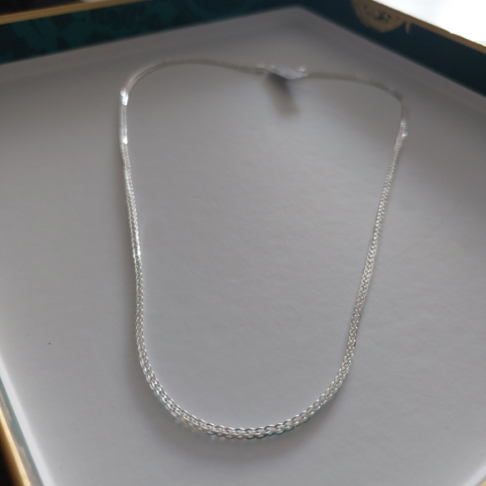 Lanț bărbătesc din argint Snake Skin - 50 cm [4]