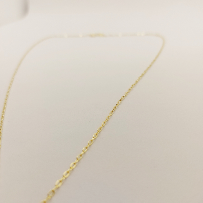 Lant barbatesc placat cu aur Chained Together - model simplu si elegant, lungime 50 cm [5]
