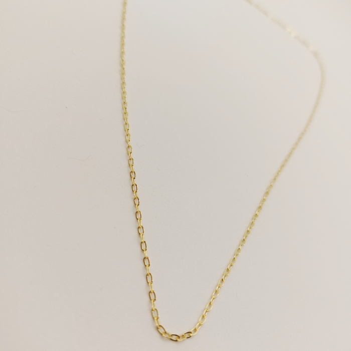 Lant barbatesc placat cu aur Chained Together - model simplu si elegant, lungime 50 cm [4]