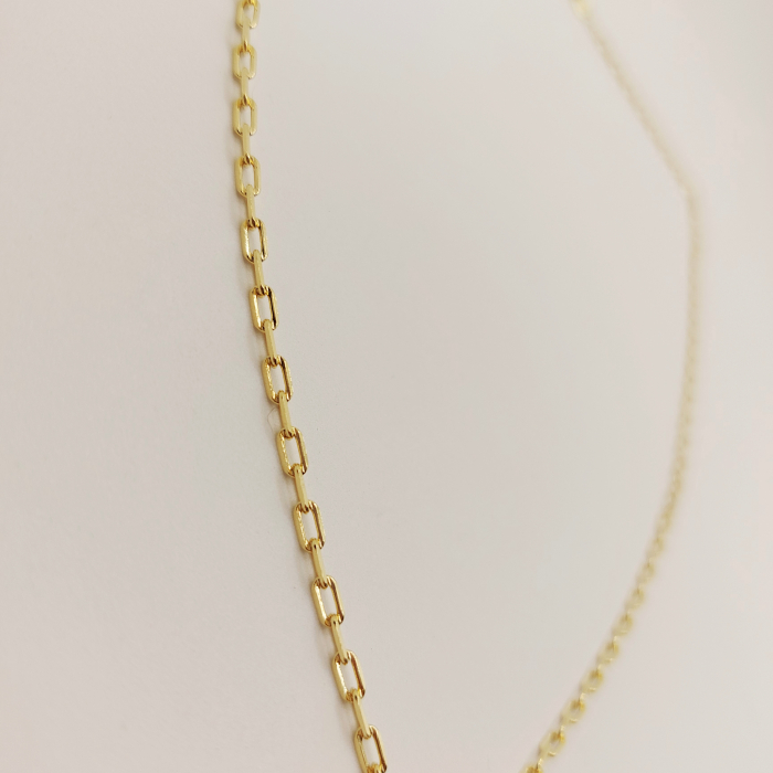 Lant barbatesc Chained Together XL - model clasic cu zale mari dreptunghiulare, colturi rotunjite [4]