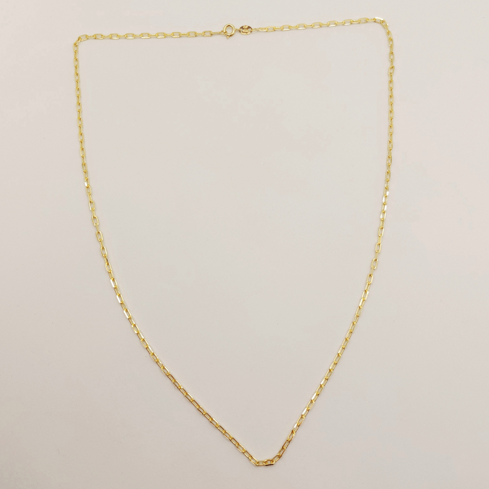 Lant barbatesc Chained Together XL - model clasic cu zale mari dreptunghiulare, colturi rotunjite [2]