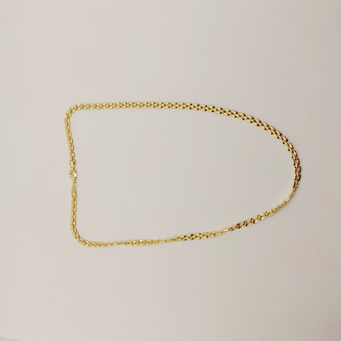Lant placat cu aur Fancy Chain pentru barbati [4]