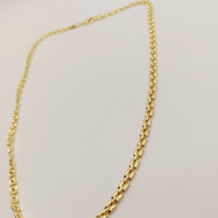 Lant placat cu aur Fancy Chain pentru barbati [2]