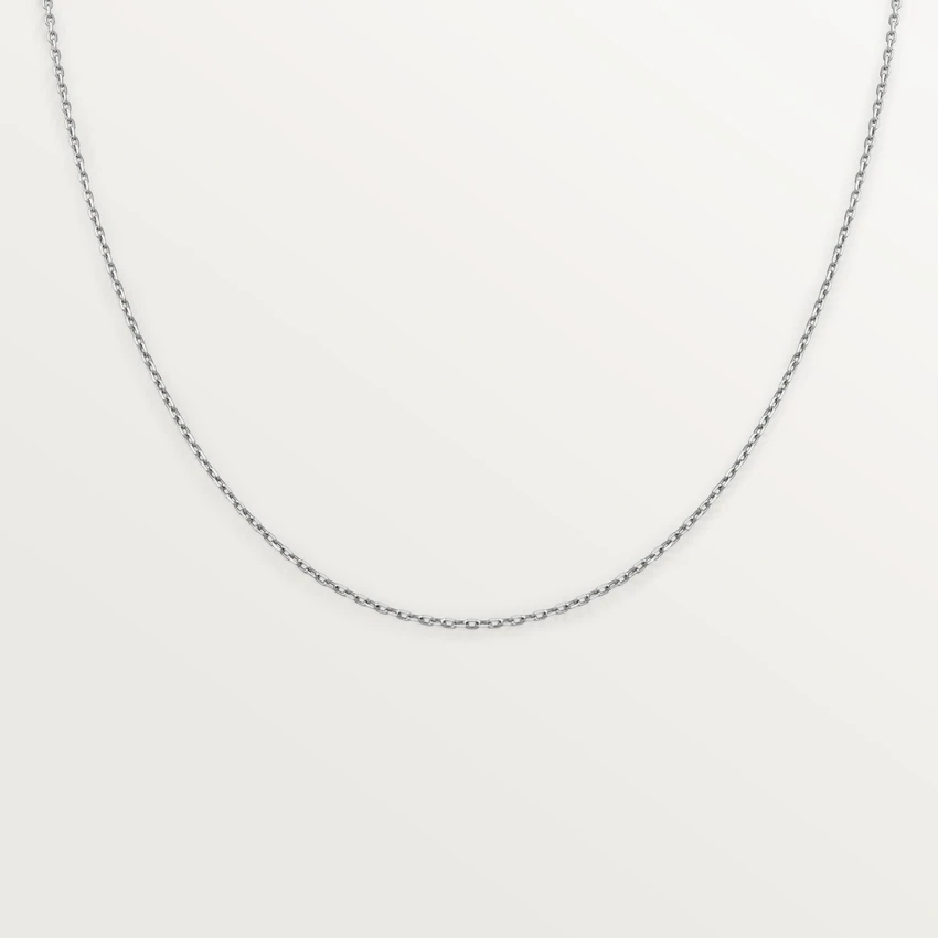 Lănțișor din argint 925 pentru femei cu model clasic cu zale și lungime reglabilă [2]