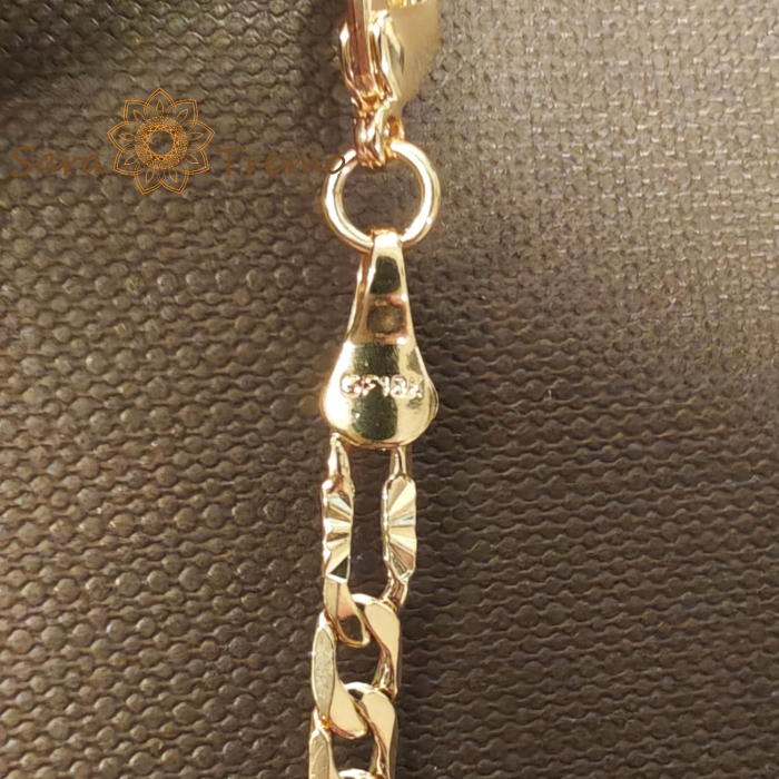 Lantul Arhetip Fortis – Lant Unisex 18K Brazilia, 60 cm, 4 mm [4]