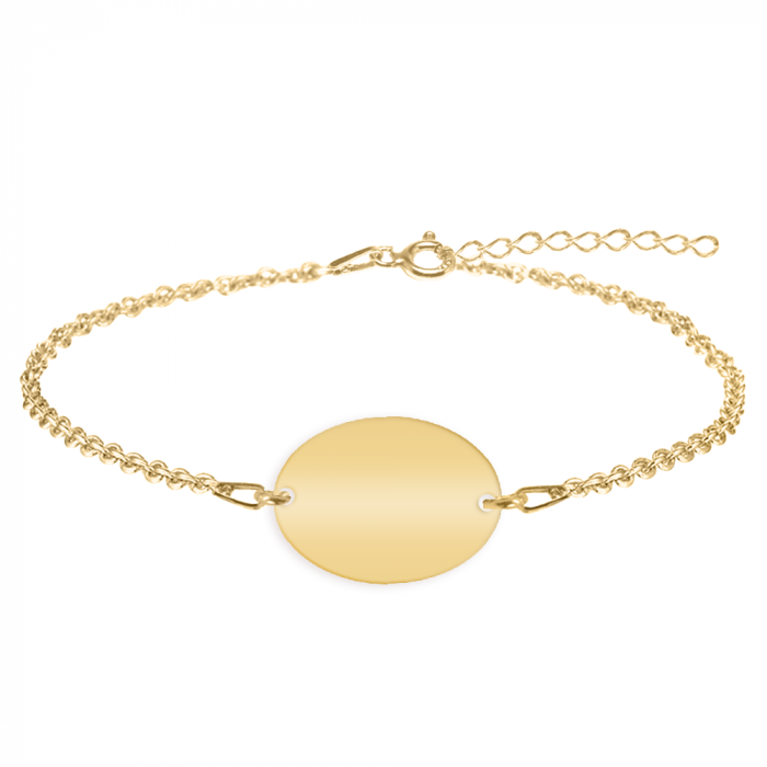 Master - Bratara personalizata absolvire "To teach is to love" din argint 925 placat cu aur galben 24K [2]
