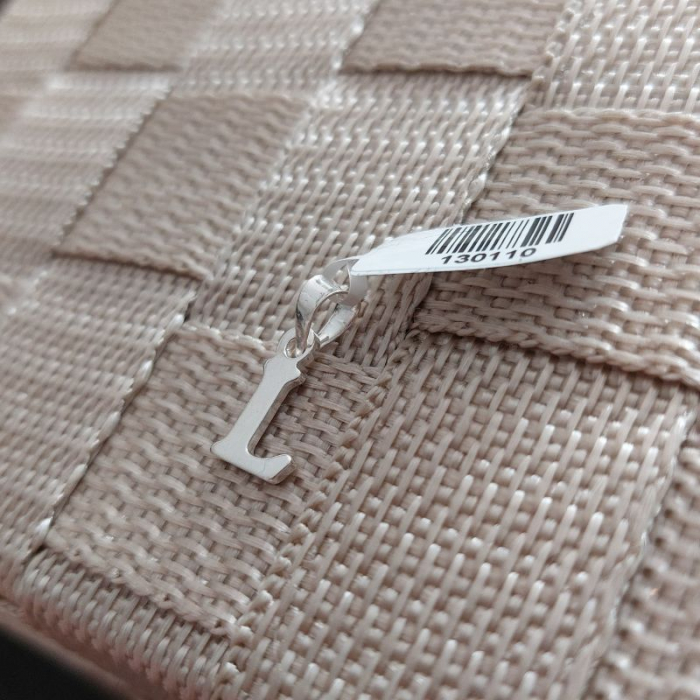 Pandantiv din argint litera L - Bijuterie personalizată [2]