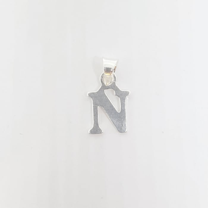 Pandantiv litera N din argint SaraTremo [1]