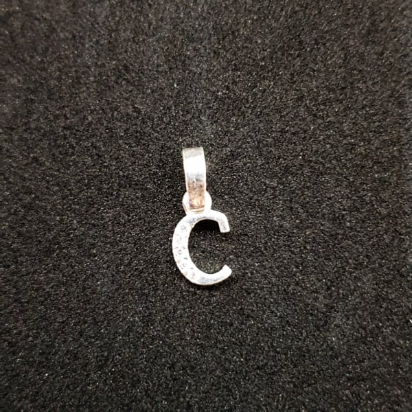 Pandantiv litera C din argint SaraTremo [1]