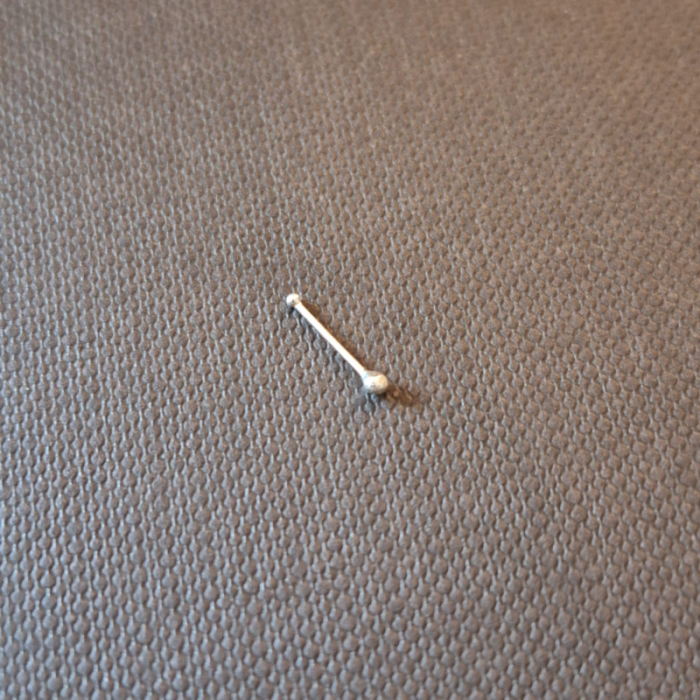 Piercing clasic cu biluta din argint - SaraTremo [3]