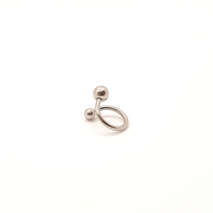 Piercing Spiralat Asimetric din Titan [3]