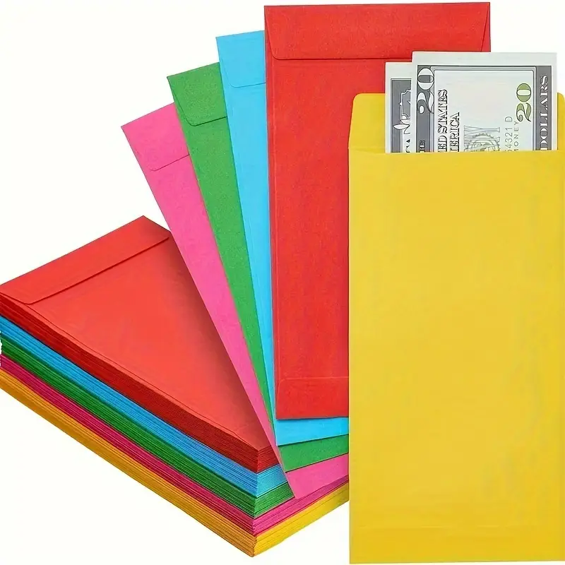 Plic hârtie cu bandă autoadezivă 17x8 cm – diverse culori [5]
