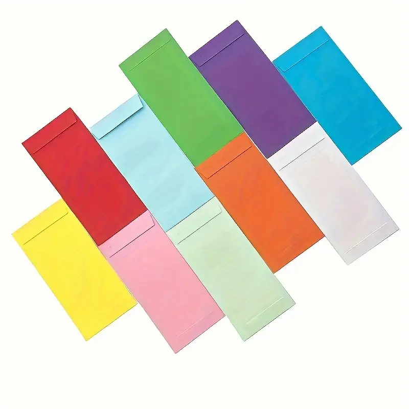 Plic hârtie cu bandă autoadezivă 17x8 cm – diverse culori [2]