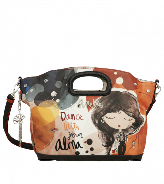 Poșetă Anekke – 30x28x13 cm, calitate ultra-premium + sacoșă cadou [4]