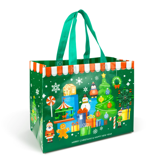 Pungă de cadouri de Crăciun - 31 x 25 x 17 cm - 4 modele [5]