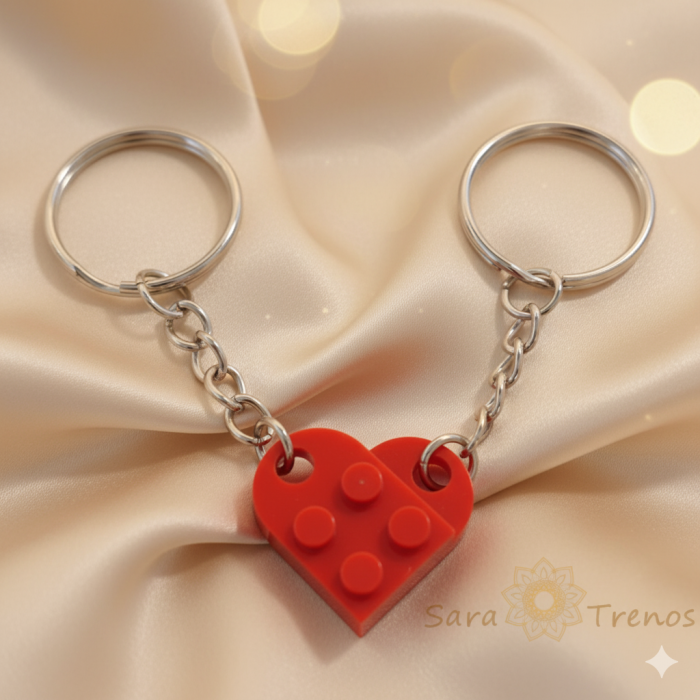 Set 2 brelocuri piese tip LEGO [1]