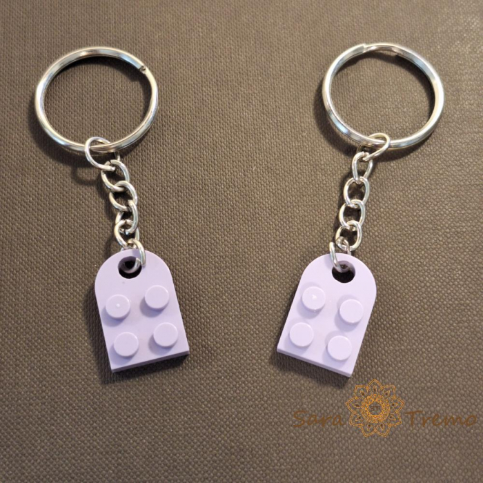 Set 2 brelocuri piese tip LEGO [2]