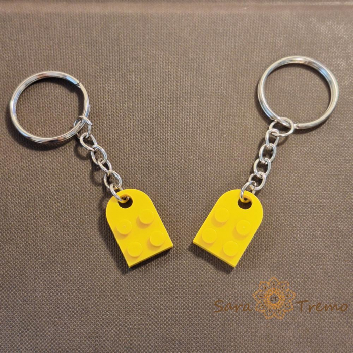 Set 2 brelocuri piese tip LEGO [2]