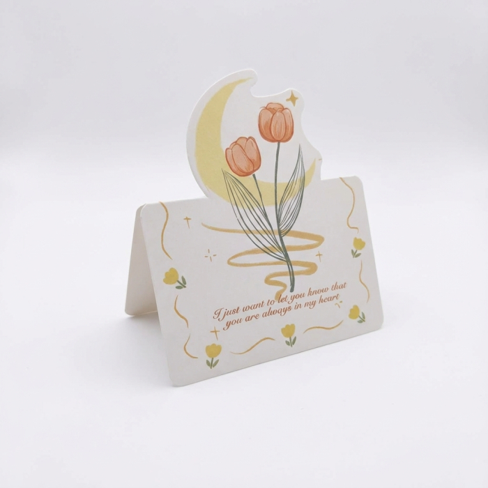 Set 8 felicitări cu tematică florală + 8 plicuri + 8 stickere [3]