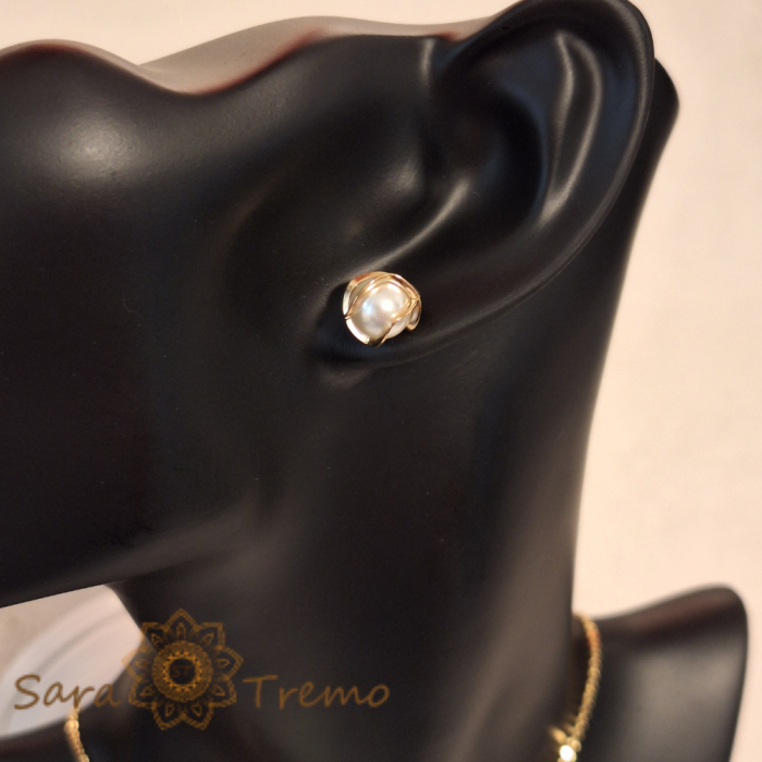 Set bijuterii placate cu aur SaraTremo [6]