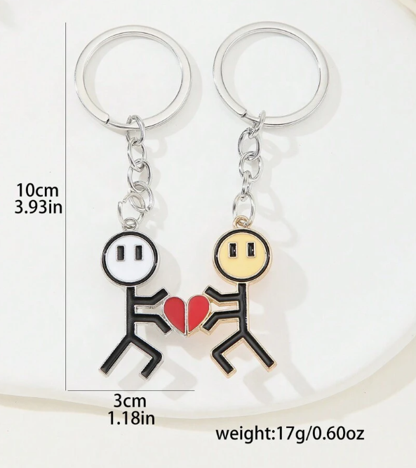 Set brelocuri cu inima – Perfect pentru cupluri [3]