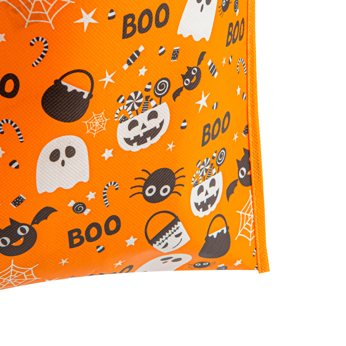 Set pungi cadou Halloween - 27 x 31 cm - portocaliu - 2 buc/pachet [3]