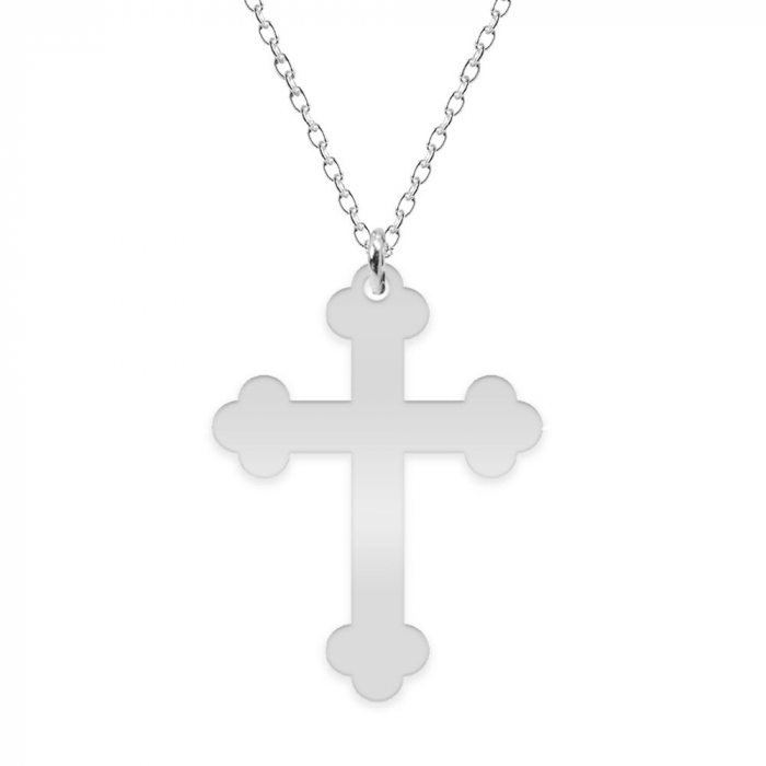 Stavros - Colier personalizat argint 925 - cruce [3]