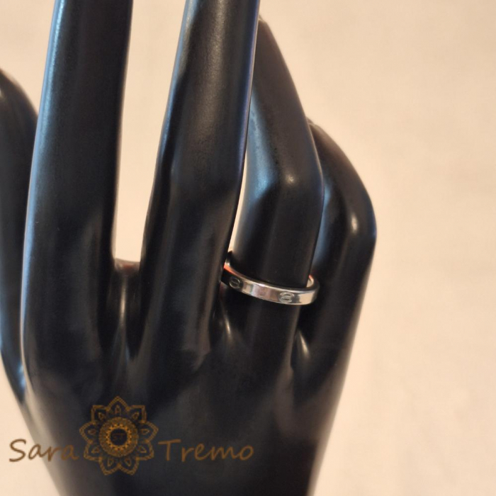 Verigheta din argint rodiat SaraTremo [3]