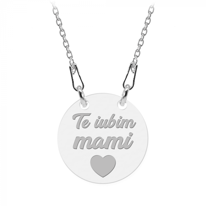 Zimea - Colier personalizat din argint si cristal - Banut [2]