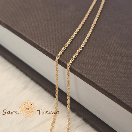 Lanț „Riviera” – eleganță clasică în aur 18K [2]