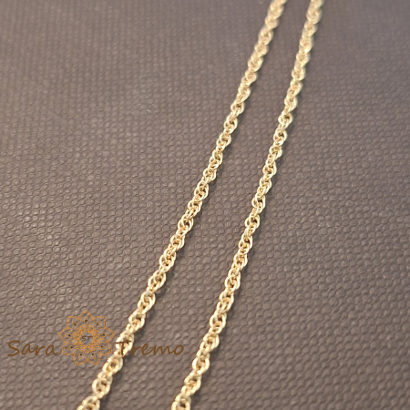 Lanț „Riviera” – eleganță clasică în aur 18K [3]