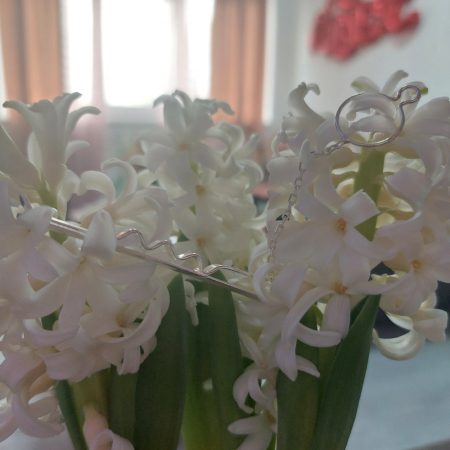 Ac de cravata din argint Researcher [6]