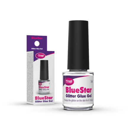 Casa si Gradina - Adeziv pentru tatuaj strălucitor - BlueStar - 5 ml