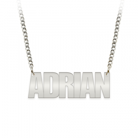 Lantisoare cu nume - Allen - Colier din argint 925 personalizat cu nume