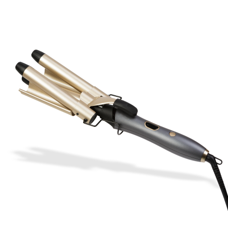 Sanatate si Ingrijire Personala - Aparat coafat par 5 in 1 cu LED 105W, ondulator si placa par cu 5 capete styling ceramic