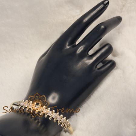 Bratara aur 14K placat – Coroana Stralucirii [4]