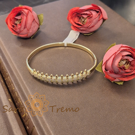 Bratara aur 14K placat – Coroana Stralucirii [2]