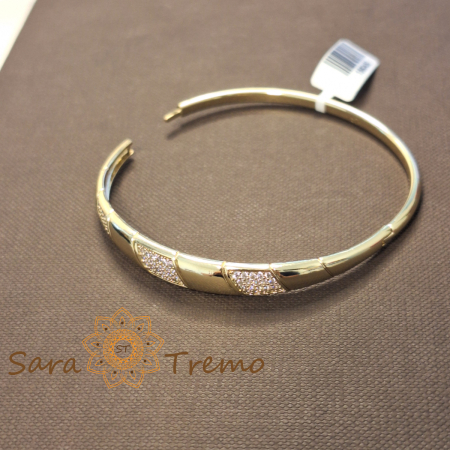 Bratara aur 14K placat – Segmente de Lumina [3]