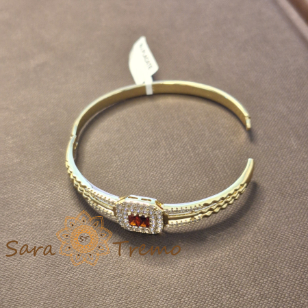 Bratara aur 14K placat – Focul Regal [3]