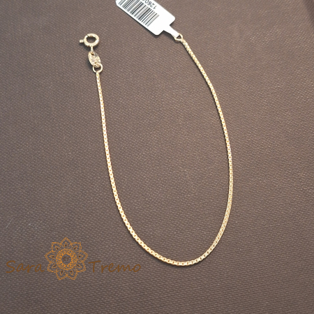 Bijuterii placate cu aur - Brățara „Veritas” – rafinament autentic în aur brazilian