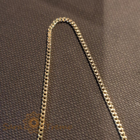 Brățară clasică placată cu aur 18K, model cu zale strânse, 19 cm [1]