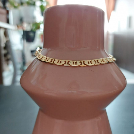 Bratara exclusivista placata cu aur Aries - 22 cm [0]