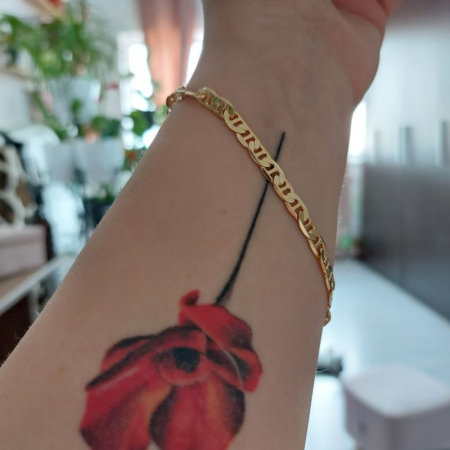 Bratara exclusivista placata cu aur Aries - 22 cm [3]